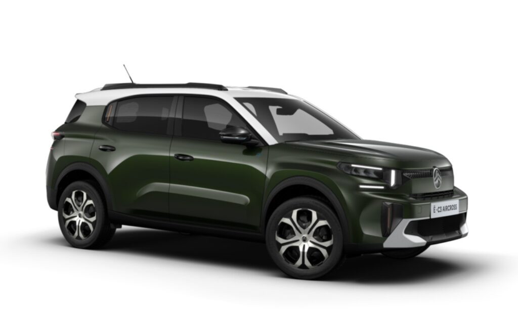 Citroen-e-C3-AIRCROSS-PLUS-montana-groen-1024x635